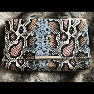 Snake Skin Clutch